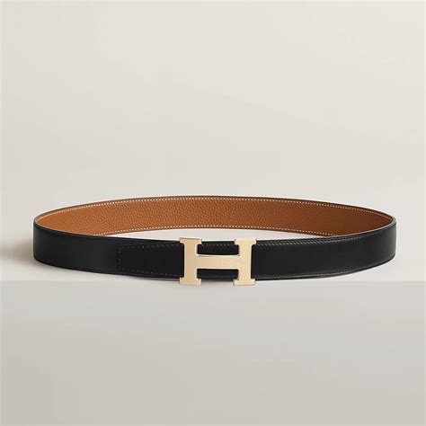 hermes 5382 buckle|H Striee belt buckle & Reversible leather strap 32 mm.